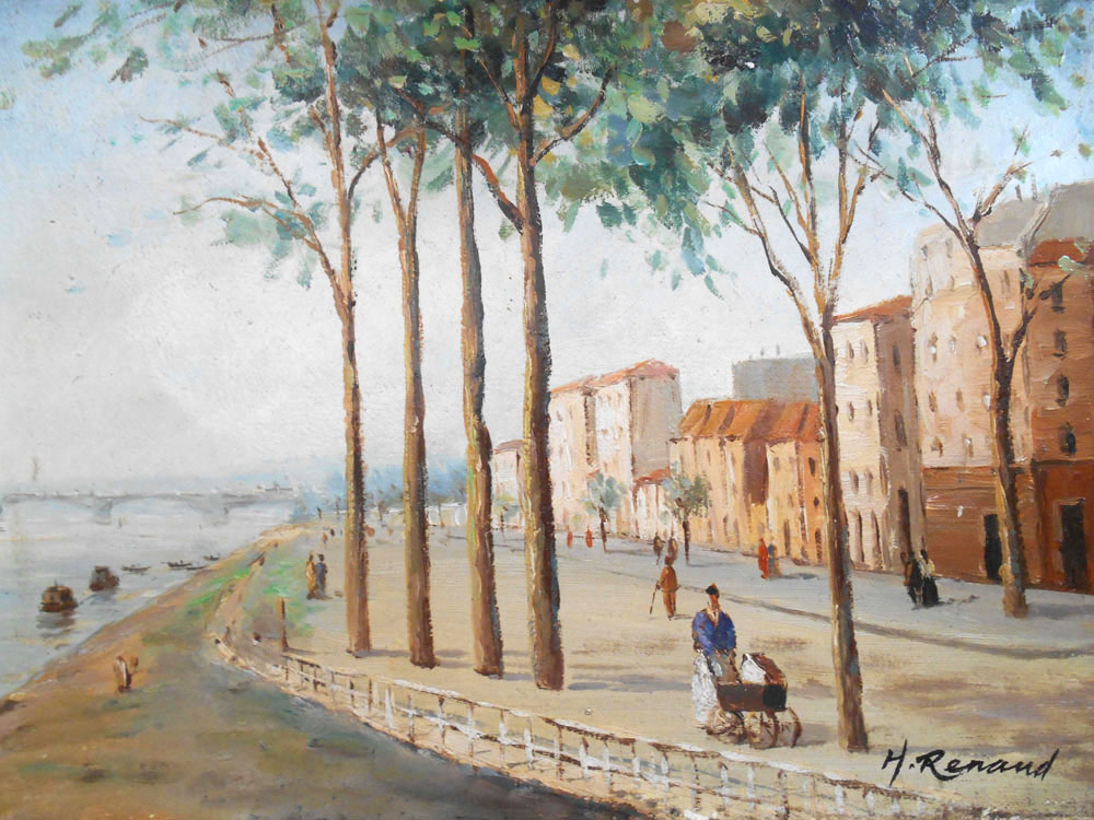 scne de vie /20cm x 25cm /428-T1